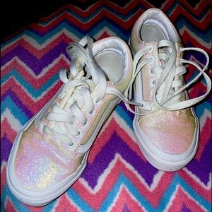 Girls Glitter Vans